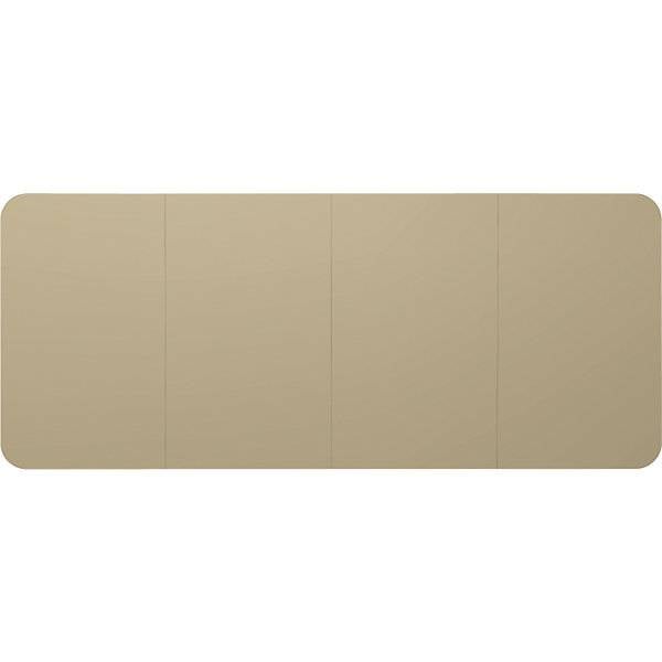 Design-XXL-Whiteboard VisuWall Curve Stahlblech emailliert BxH 4900 x 1980 mm braun. Smit Visual Supplies BV