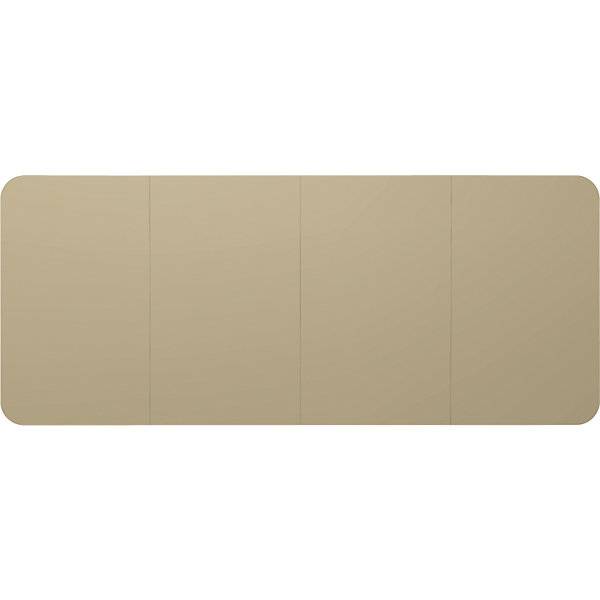 Design-XXL-Whiteboard VisuWall Curve Stahlblech emailliert BxH 4900 x 1980 mm braun. Smit Visual Supplies BV-0