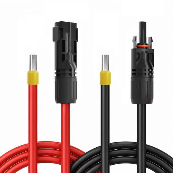 hb-digital 2x10m Solar Anschlusskabel Set H1Z2Z2-K 4mm2 1500V