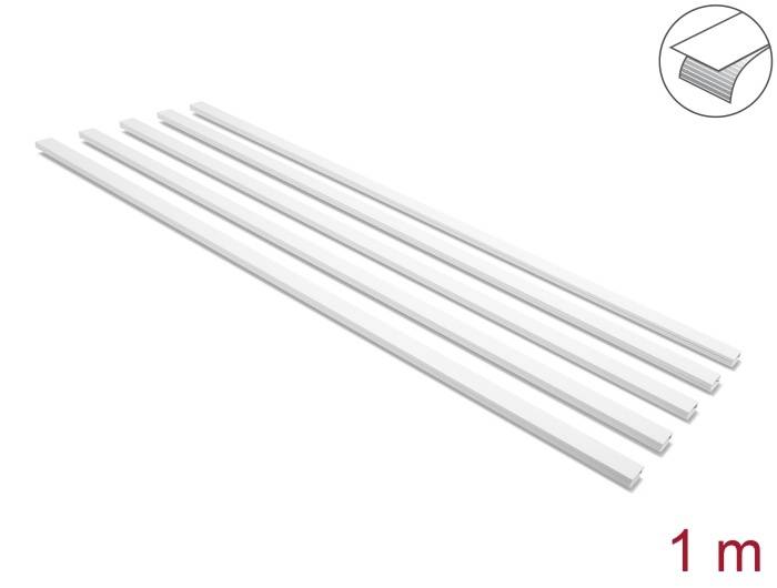 Kabelkanal selbstklebend 25x10mm 1m 5er...-0