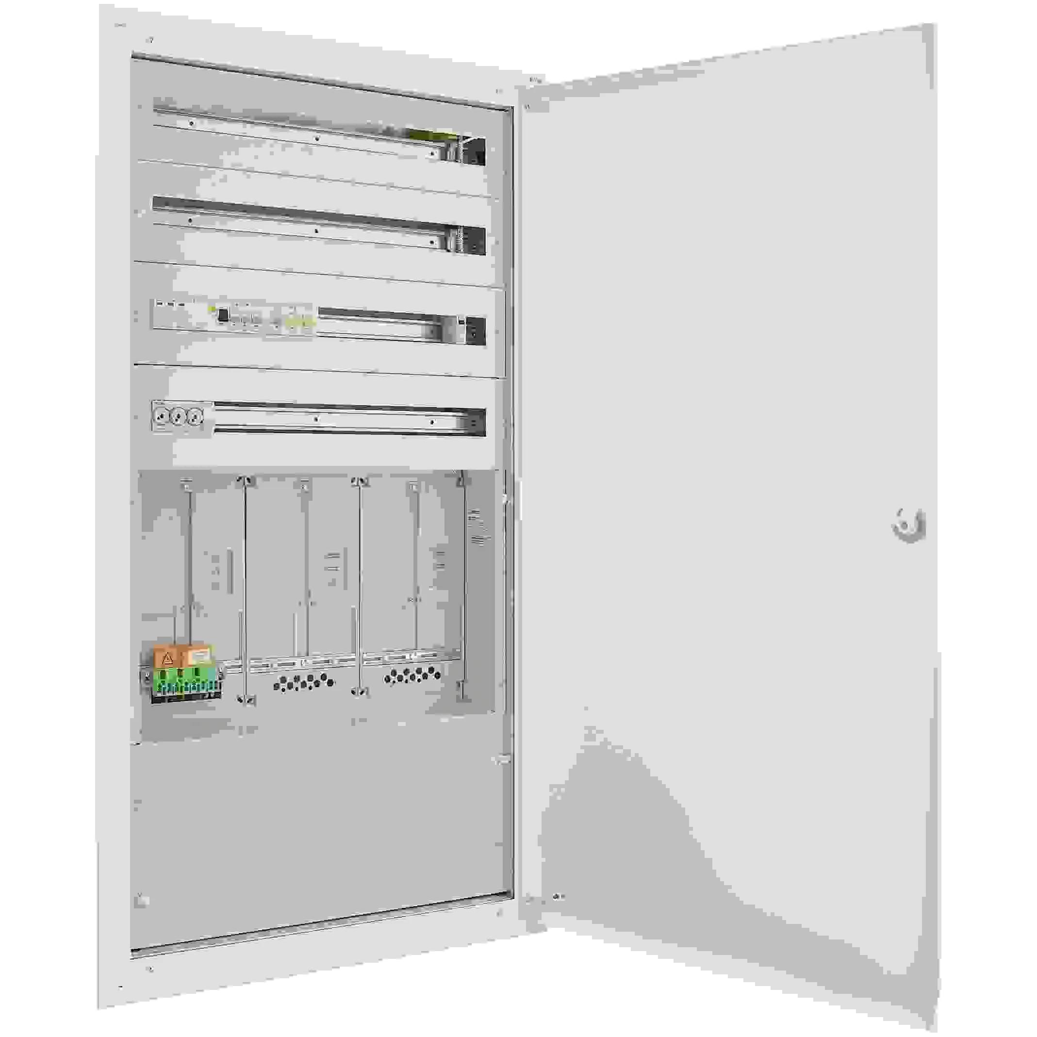 Eaton Heimverteiler Ybbs+, 3 Zählerplätze, 4 Nachzählerreihen, Unterputz, weiß, 754x1385x240mm, 1 Stk.-0