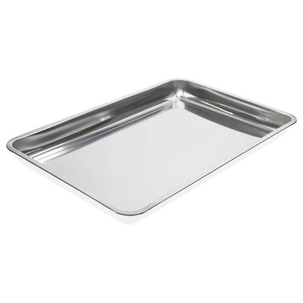 vhbw Fettwanne Ersatz für BGS 7892 für Gasgrills | Auffangschale, Edelstahl, 9 L Kapazität, Vielseitig Einsetzbar