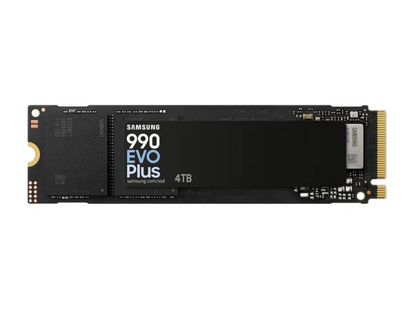 Samsung 990 EVO Plus NVMe™ M.2 SSD - 4 TB, Samsung 990 EVO Plus NVMe™ M.2 SSD - 4 TB.