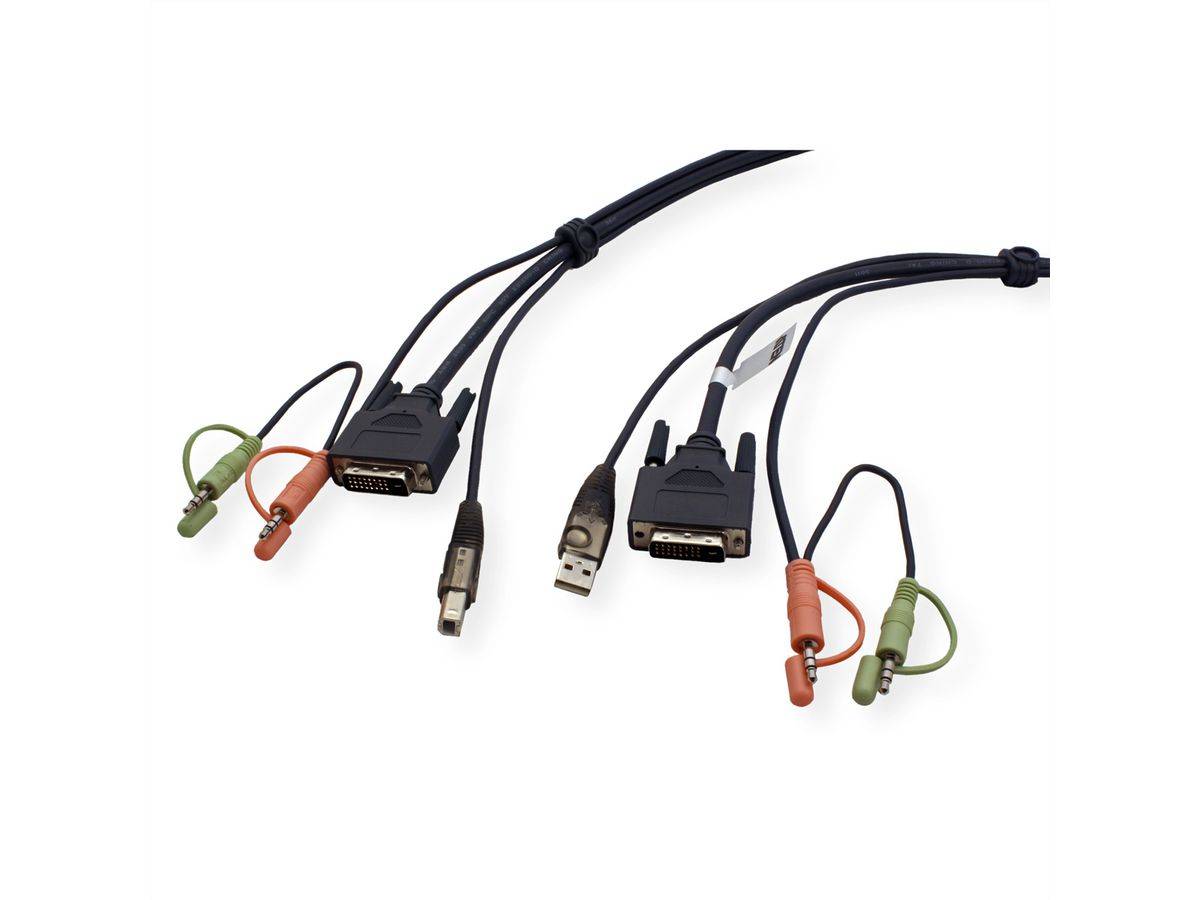 Aten CS1642A KVM Switch Dual-View DVI, USB, Audio, 2 Ports-1
