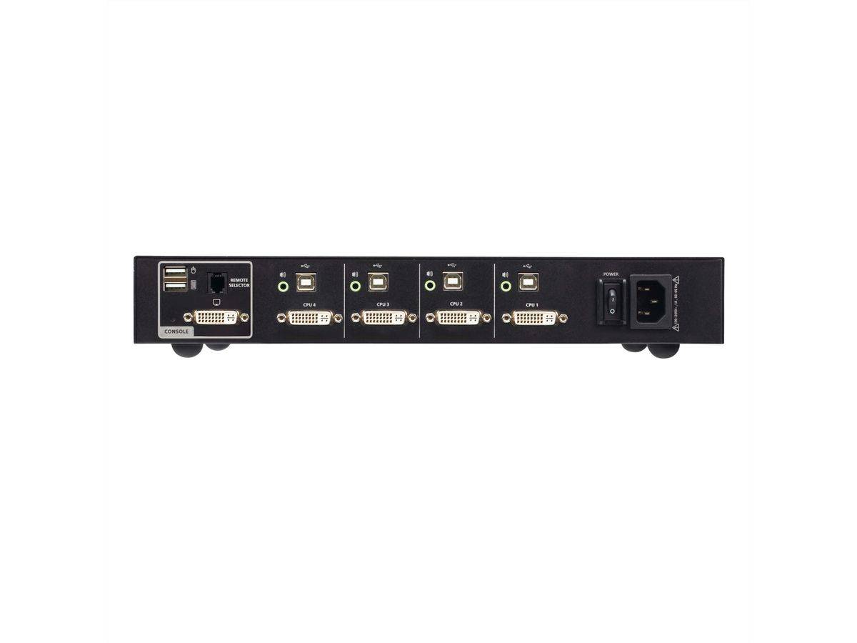Aten CS1184D4 4-Port USB DVI Secure KVM Switch-2