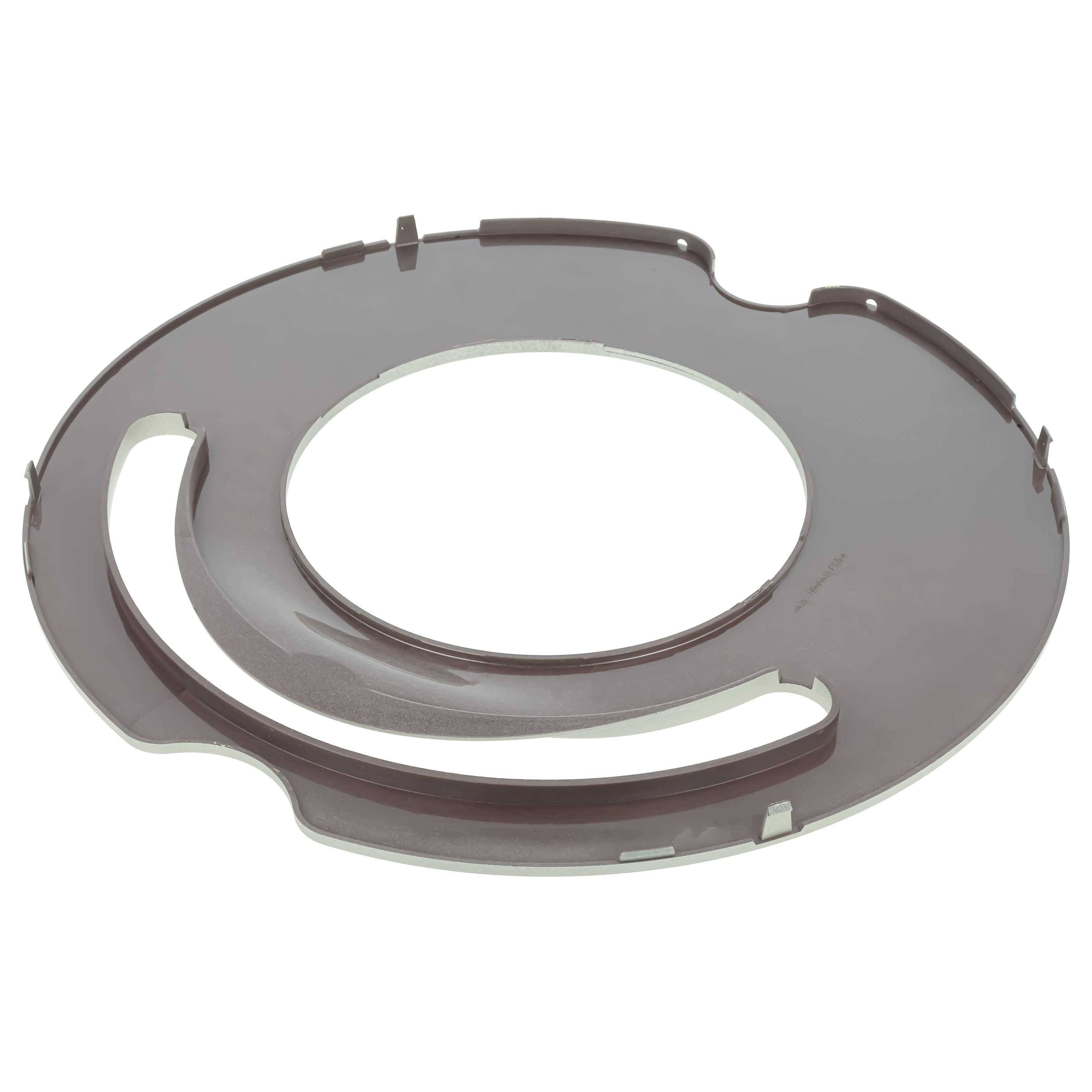 vhbw Frontplatte kompatibel mit iRobot Roomba 600 Series | 500 Series Saugroboter - Frontabdeckung, Kunststoff, Gold-1