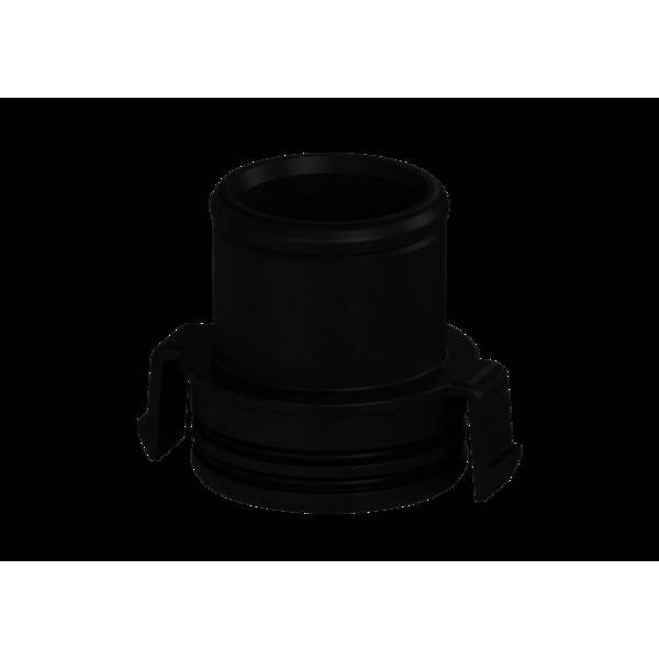 Kessel Druckstutzen DN50, OD63mm, Clicksystem, ABS, zum Kleben oder für Gewebeschlauch, 1 Stk.