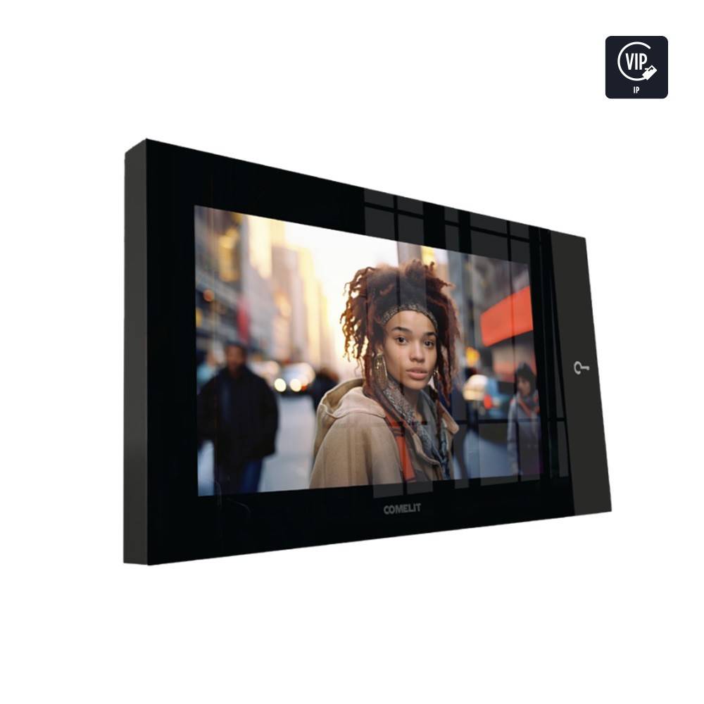 COME TP6842B Innenstation Video 7TOP WiFi schwarz VIP-0