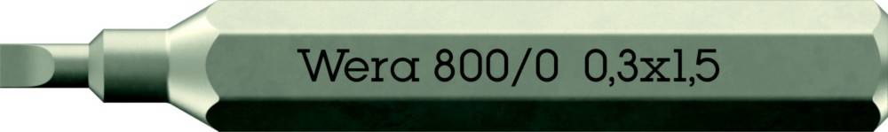 10 Stk. Wera Werk Bits 800 Micro 05058104001-0