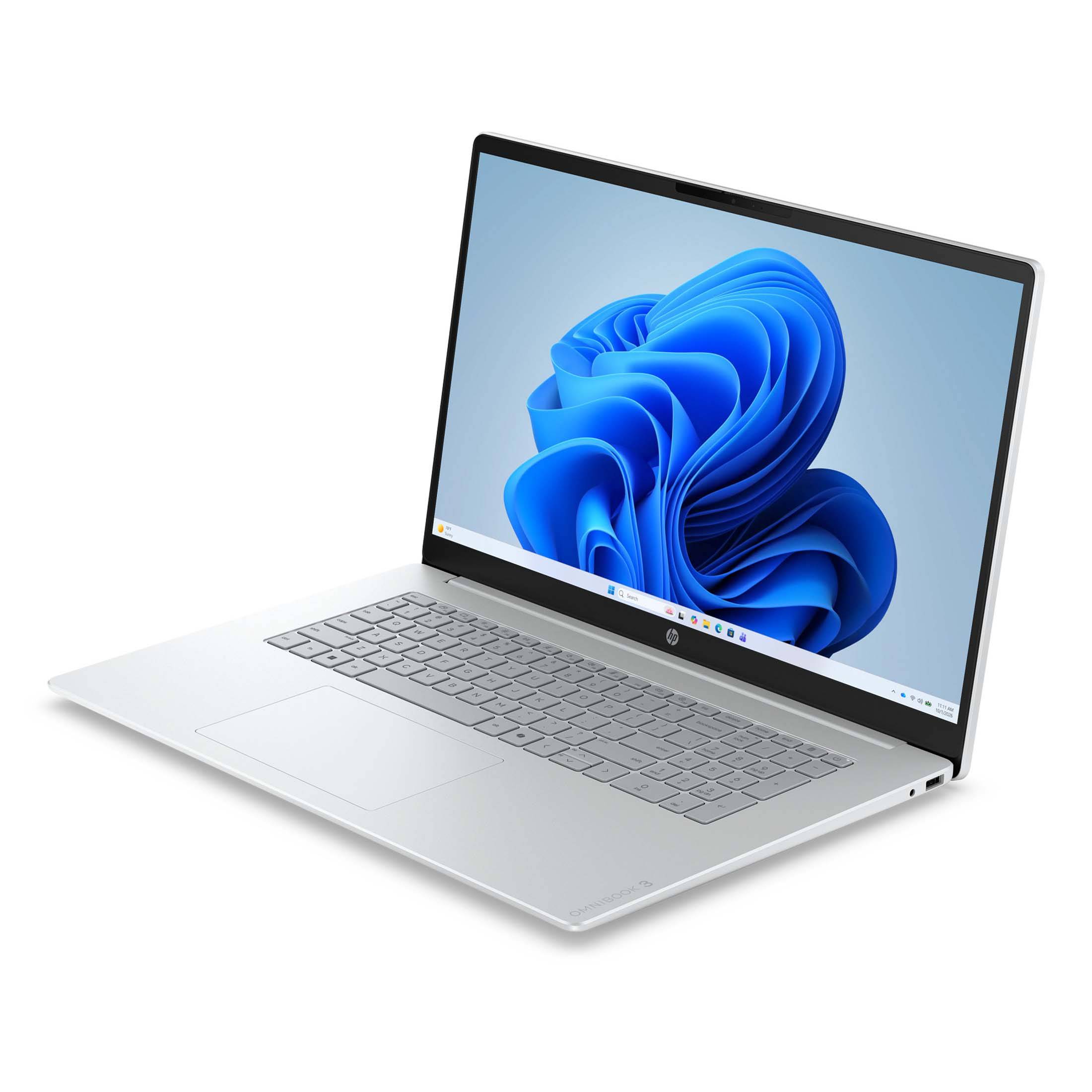 HP OmniBook 3 (17,3" Full-HD, Intel® Core™ 7 150U, 8 GB RAM, 250 GB SSD) mit Windows 11 Pro & Office 2024 Pro-1