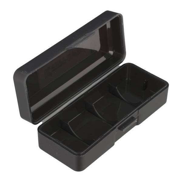 Keeppower K1 Aufbewahrungsbox für 1 Stück 21700 Li-Ion Akku, auch für geschützte und USB-C 21700 Akkus transparent