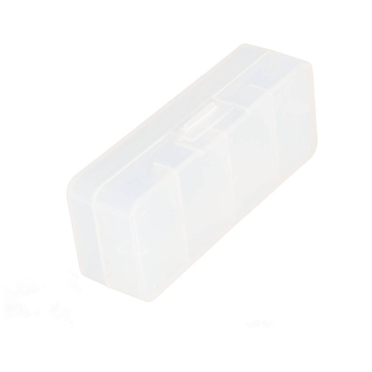 Keeppower K1 Aufbewahrungsbox für 1 Stück 21700 Li-Ion Akku, auch für geschützte und USB-C 21700 Akkus transparent-1