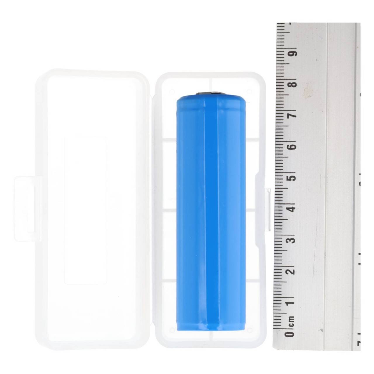 Keeppower K1 Aufbewahrungsbox für 1 Stück 21700 Li-Ion Akku, auch für geschützte und USB-C 21700 Akkus transparent-4