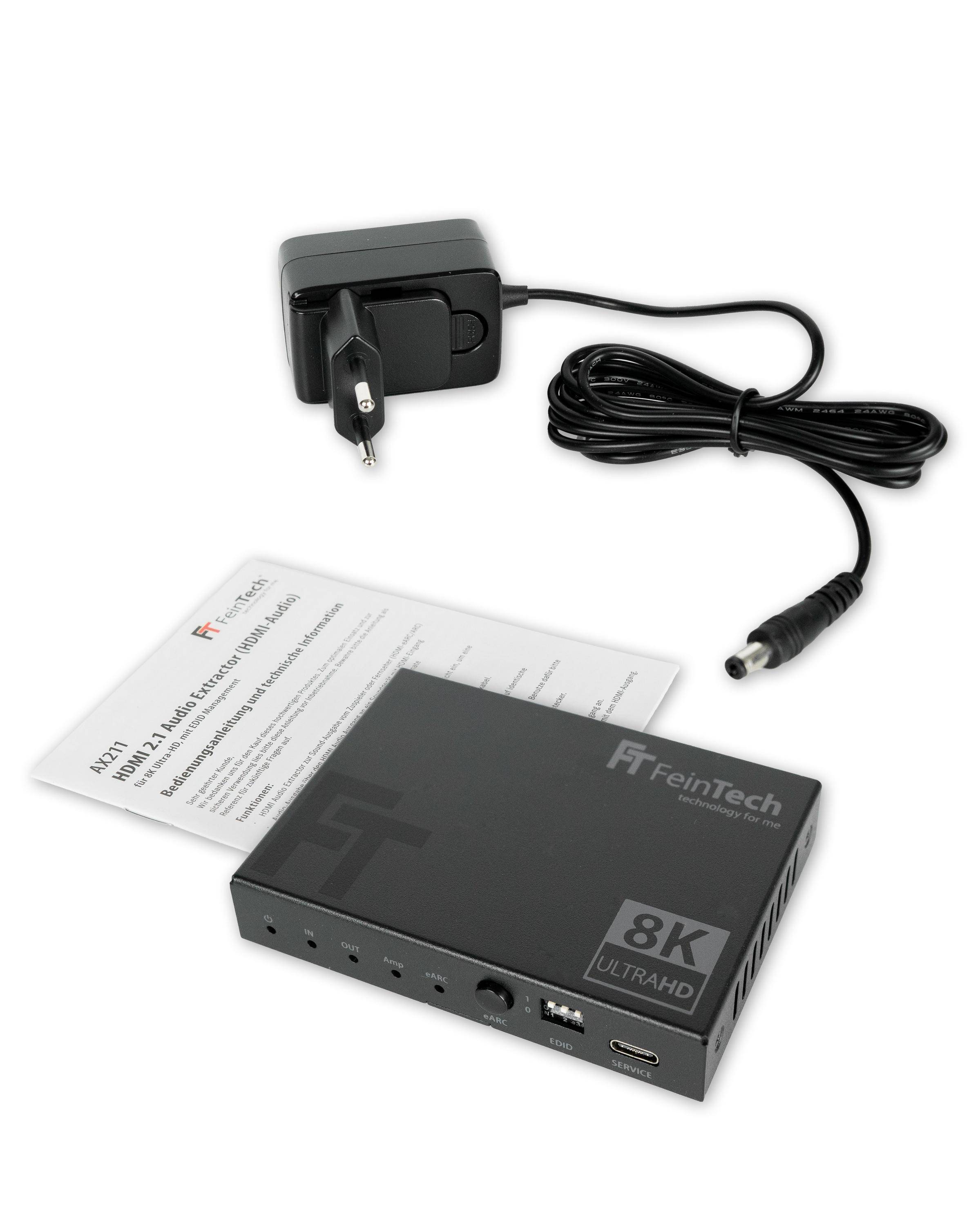 FeinTech AX211 HDMI 2.1 Audio Extractor HDMI-Audio-3