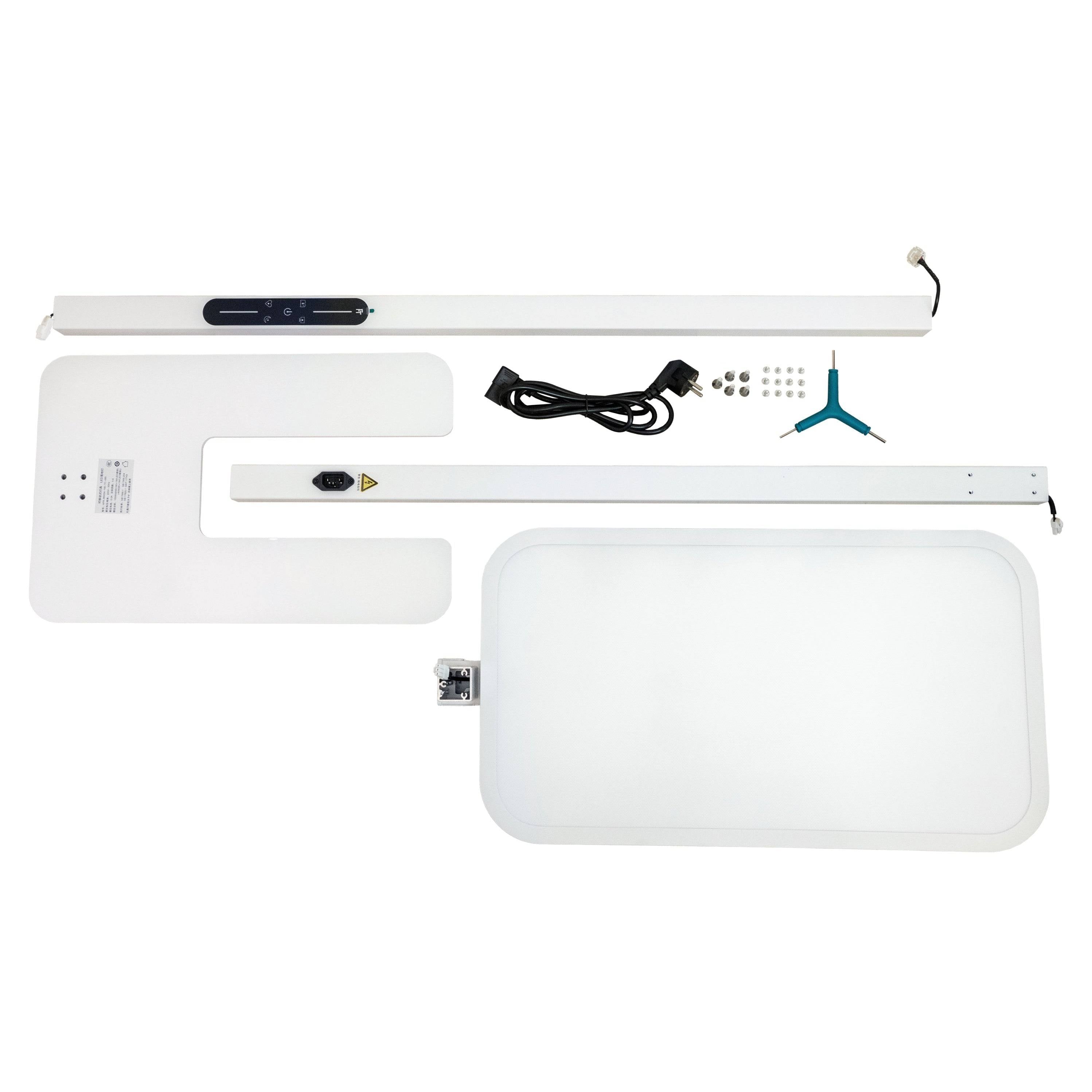 FeinTech LT920 LED Büro Stehlampe 100W Uplight & Downlight-6