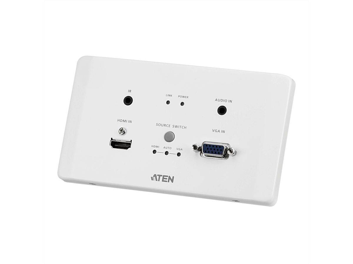 Aten VE2812AEUT HDMI & VGA HDBaseT Transmitter EU Wandplatte-1