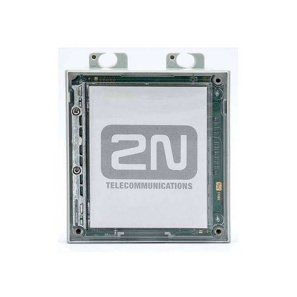 2N IP Verso Infopanel Modul, beleuchtet, Modul, Namensschild - Modell: 2N IP Verso | Einsatzgebiet:Gewerbeobjekte, Haus