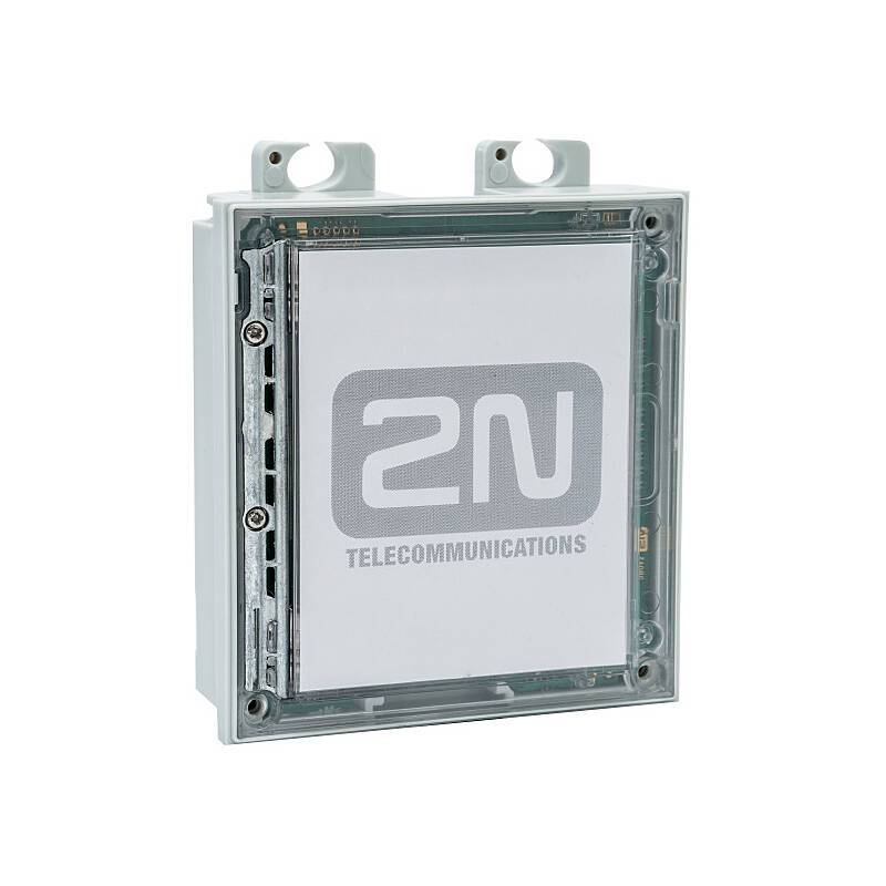 2N IP Verso Infopanel Modul, beleuchtet, Modul, Namensschild - Modell: 2N IP Verso | Einsatzgebiet:Gewerbeobjekte, Haus-2