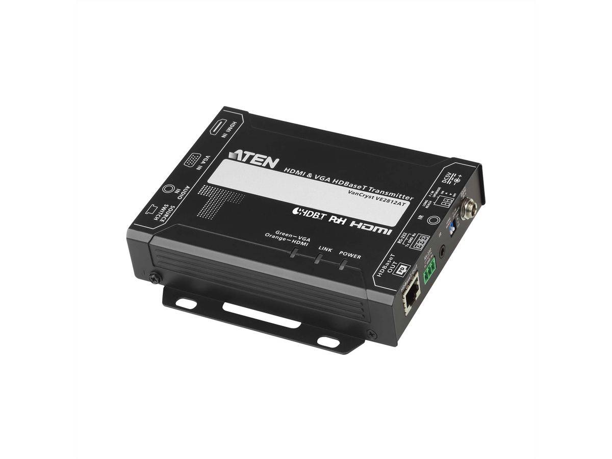 Aten VE2812AT HDMI & VGA HDBaseT Transmitter mit POH-1