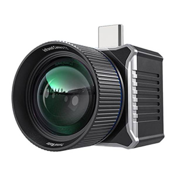 THERMAL MASTER T2Max Wärmebildkamera, 512×384, 15-fach Zoom, Hot-Spot Tracking, Grau, USB-C