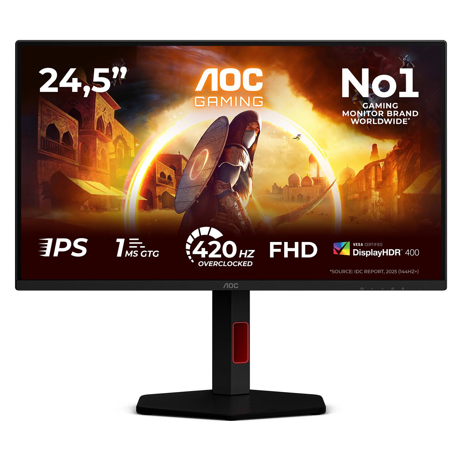 AOC Gaming 25G4KUR - G4 Series - LED-Monitor - Gaming - 63.5 cm (25")-0