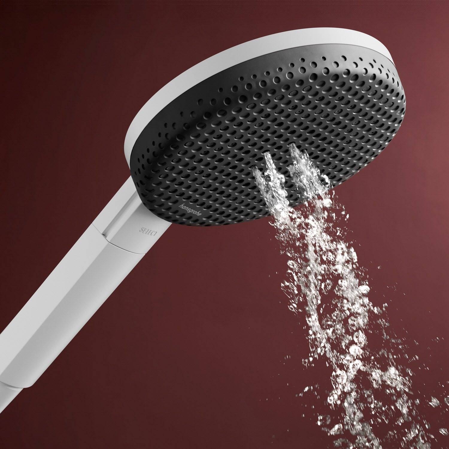 Hansgrohe Raindance Alive Select S Handbrause 125mm, 7,1l/min, 3jet EcoSmart, Mattweiß-1