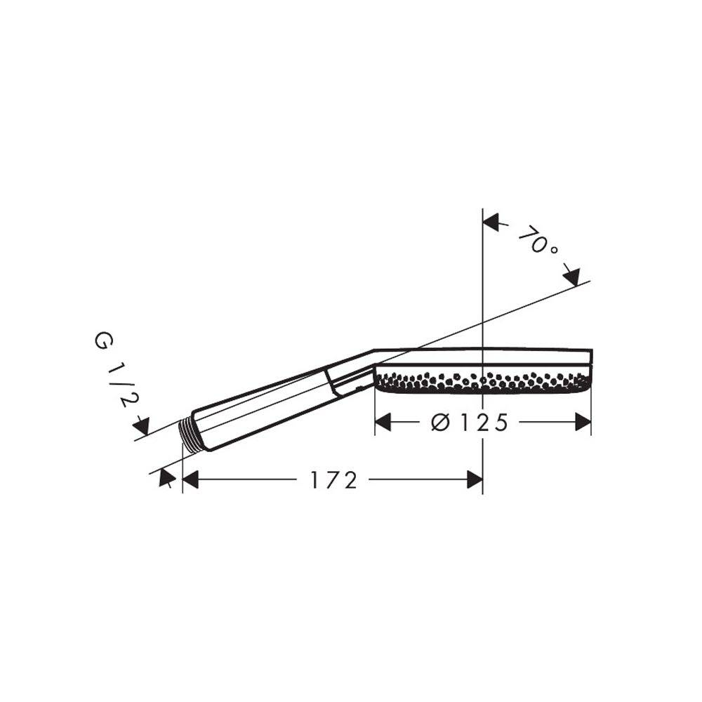 hansgrohe Handbrause Raindance Alive Select S 125 3jet BBC, 1 Stk.-1