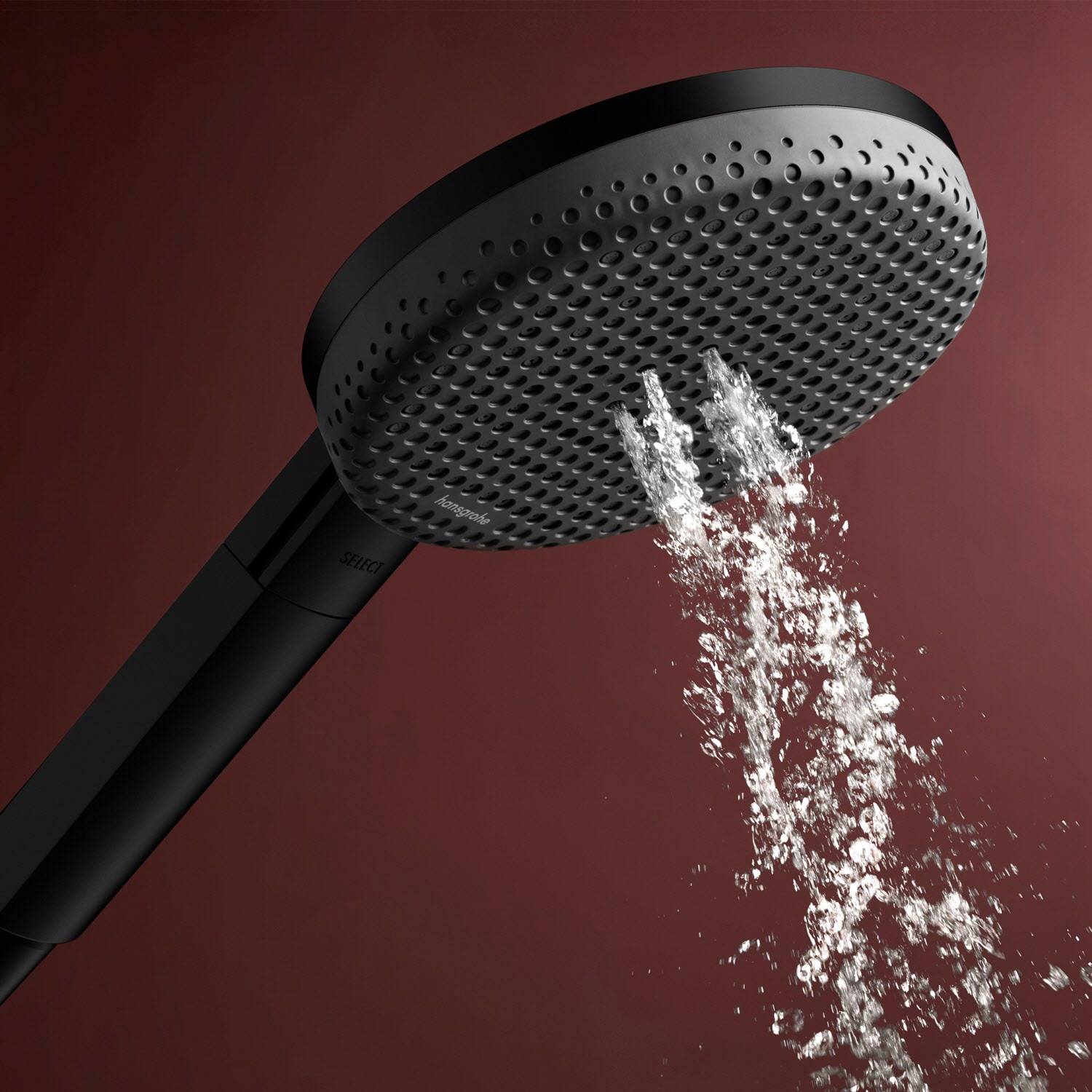 Hansgrohe Raindance Alive Select S Handbrause 125mm, 7,1l/min, 3jet EcoSmart, Mattschwarz-2