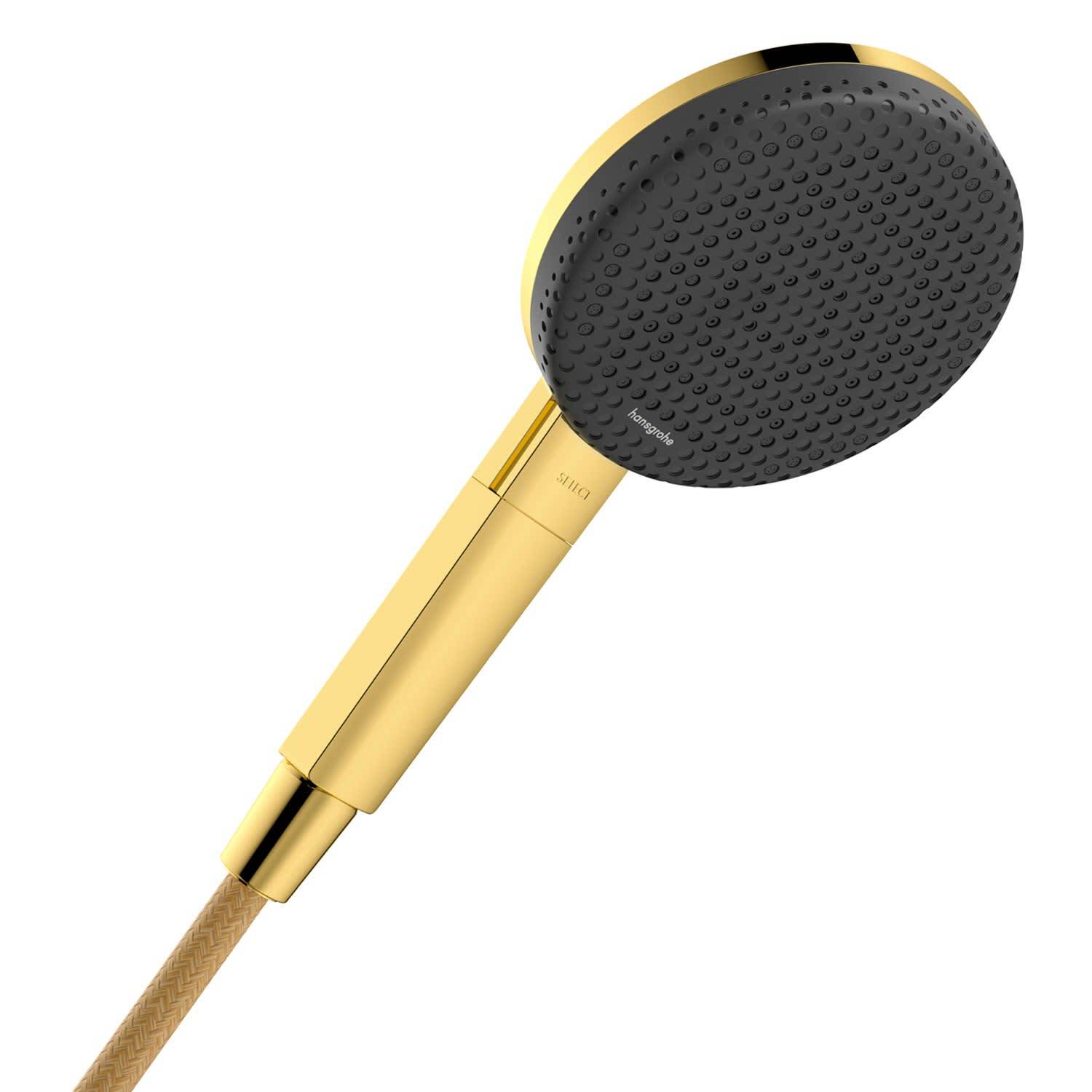 Hansgrohe Raindance Alive Select S Handbrause 125mm, 5,9l/min, 3jet EcoSmartPlus, Polished Gold Optic-0