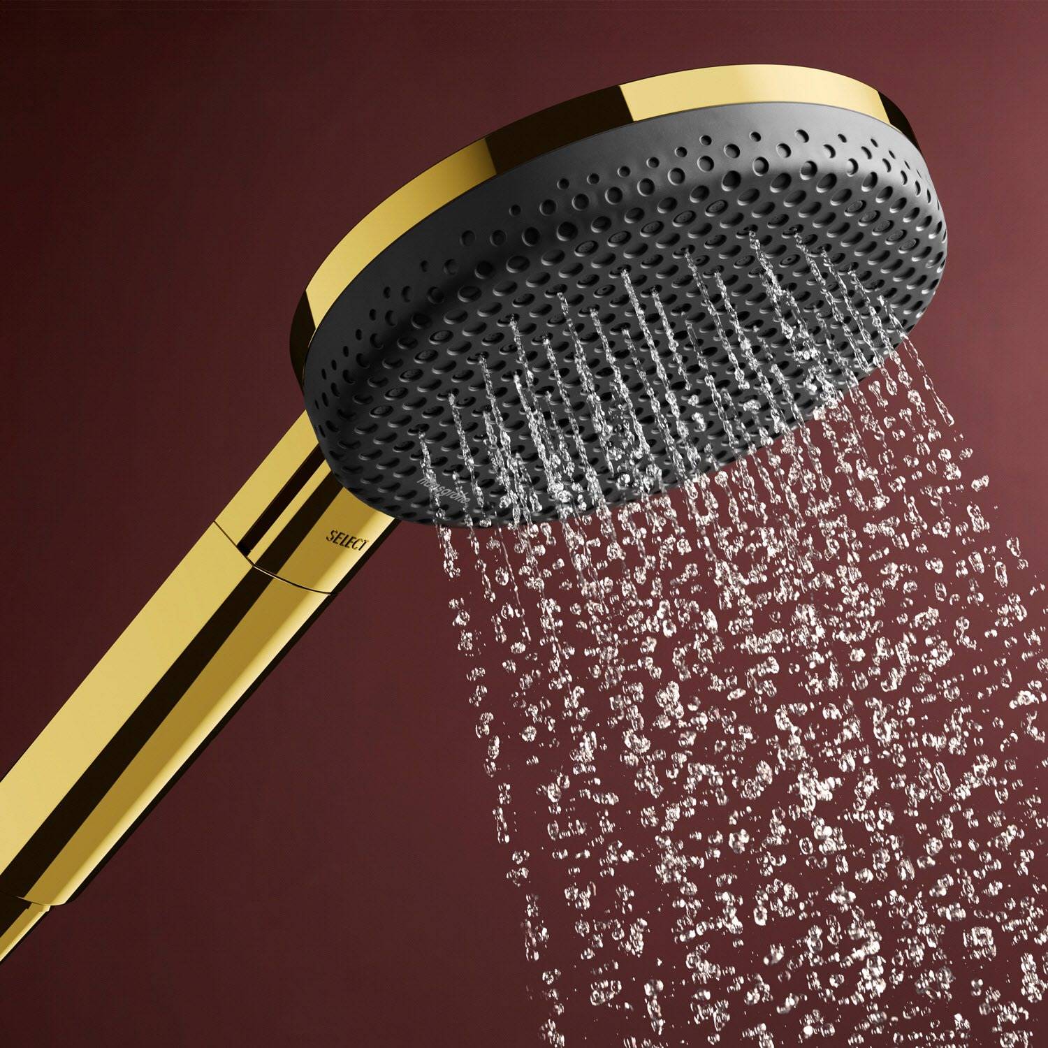Hansgrohe Raindance Alive Select S Handbrause 125mm, 5,9l/min, 3jet EcoSmartPlus, Polished Gold Optic-3