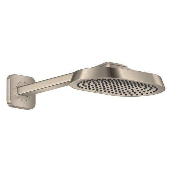 AXOR ShowerSphere Kopfbrause 250/160 1jet EcoSmart+ mit Brausearm, Brushed Nickel