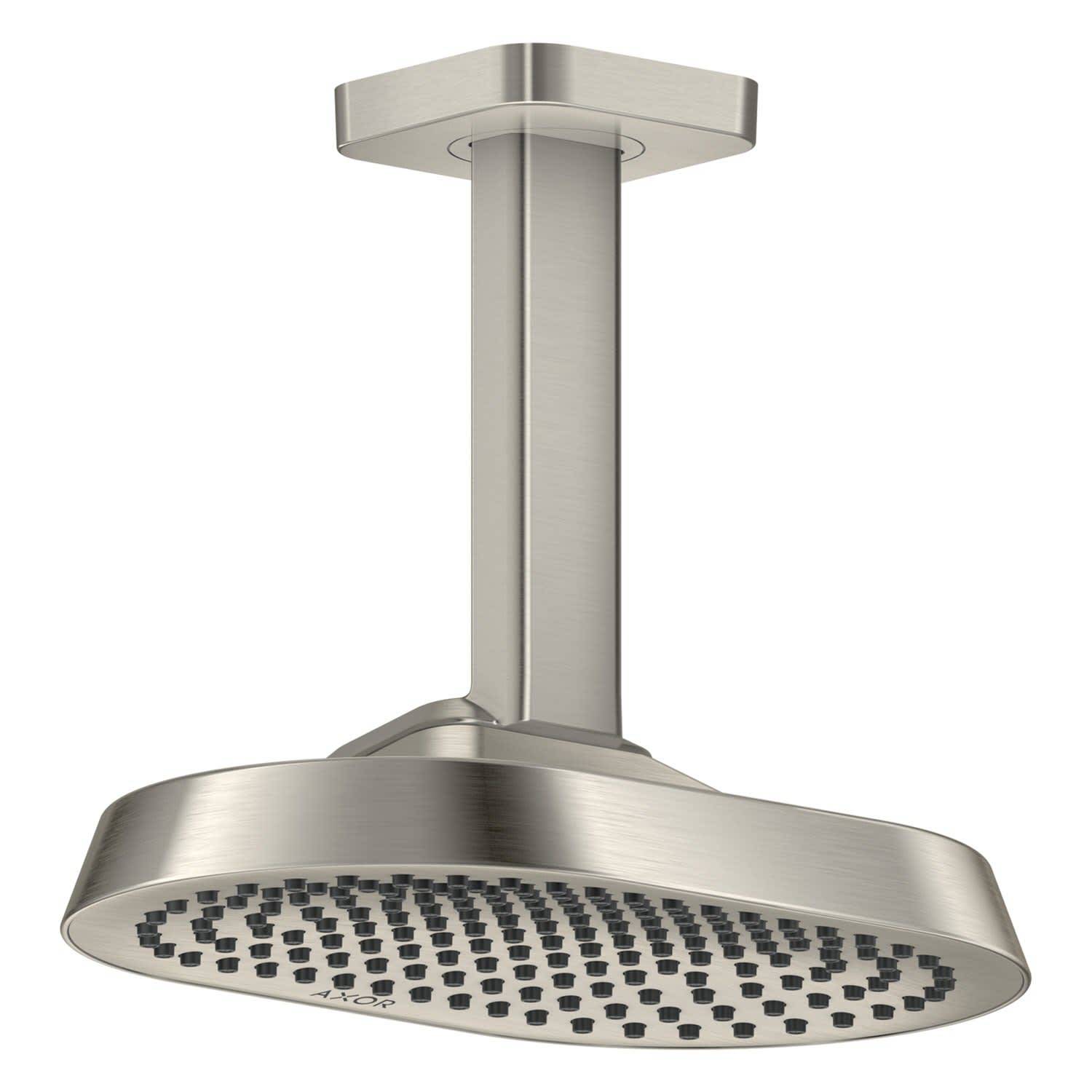 AXOR ShowerSphere Kopfbrause 250/160 1jet mit Deckenanschluss, Edelstahl Optic-0