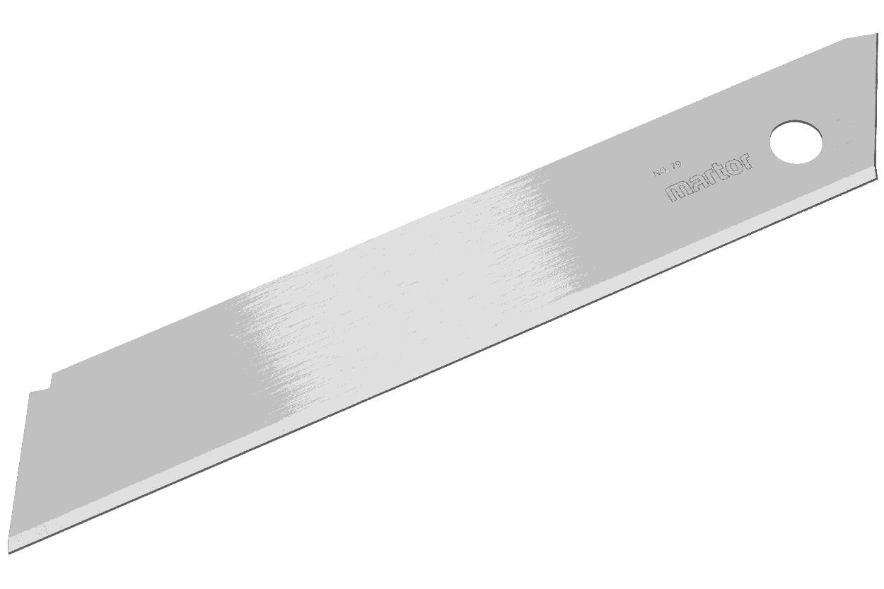 Ersatzklingen MARTOR 79.60 Typ / Nr. Styroporklinge Nr. 79 Eigenschaften eine Schneide mit scharfer Kante (1-fach nutz-1