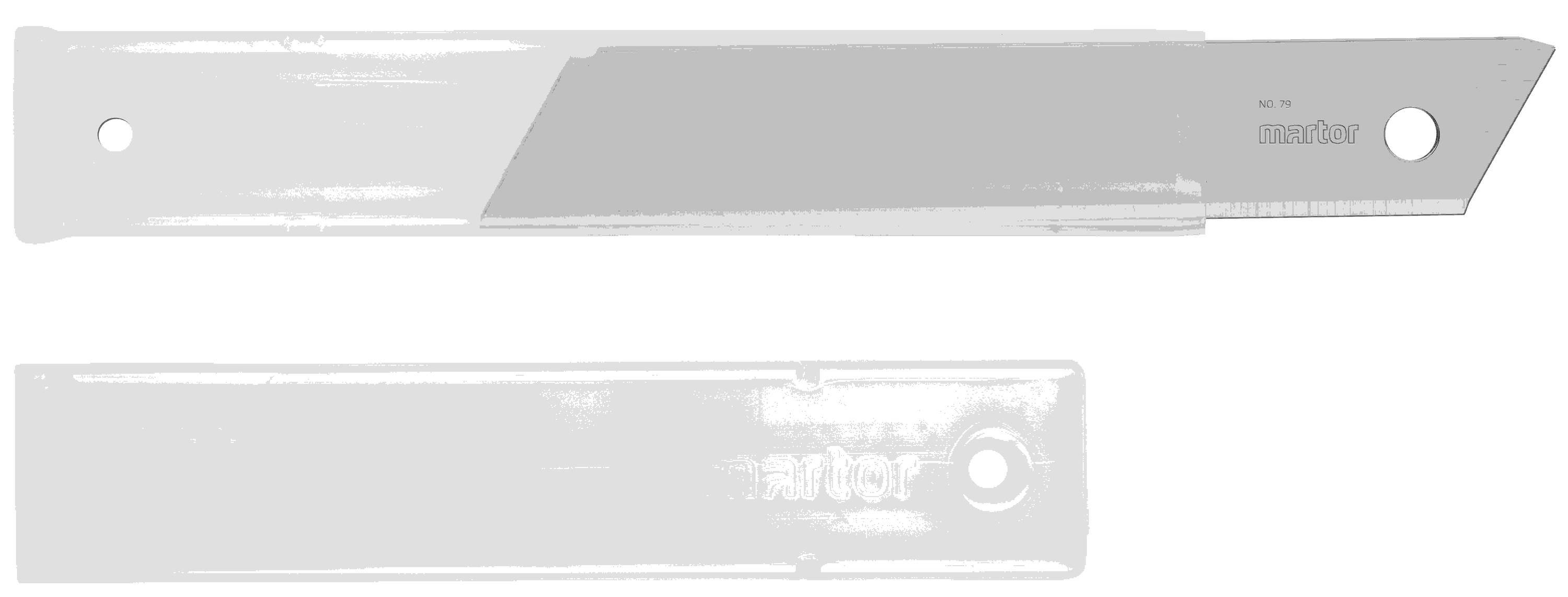 Ersatzklingen MARTOR 79.60 Typ / Nr. Styroporklinge Nr. 79 Eigenschaften eine Schneide mit scharfer Kante (1-fach nutz-3