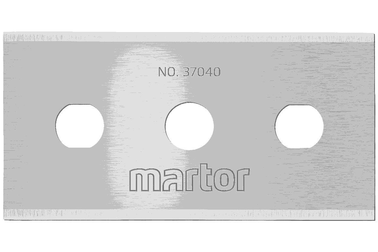 MARTOR Ersatzklinge INDUSTRIEKLINGE 37040 Standardschliff | 10 Stück-0