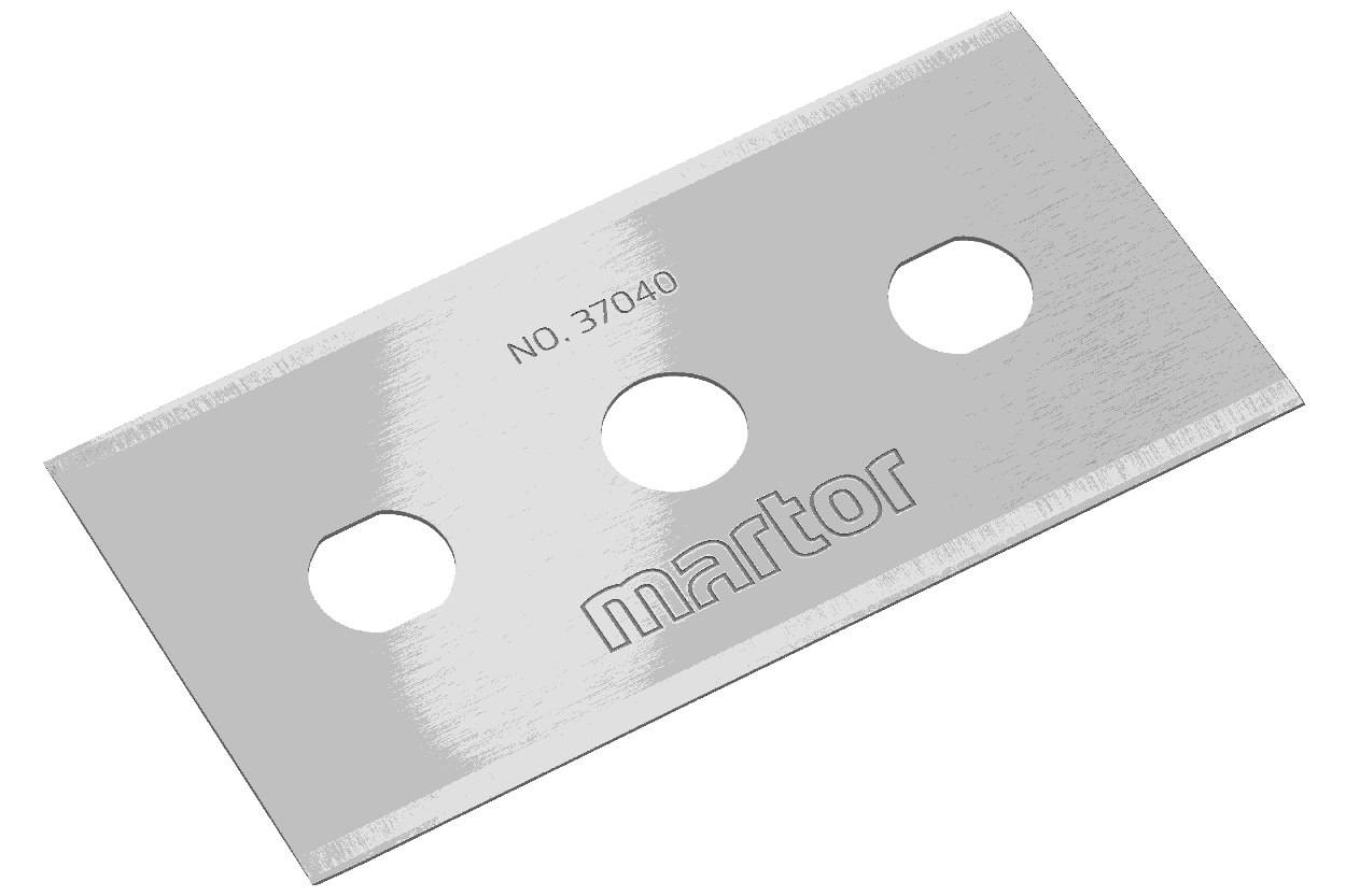 MARTOR Ersatzklinge INDUSTRIEKLINGE 37040 Standardschliff | 10 Stück-2