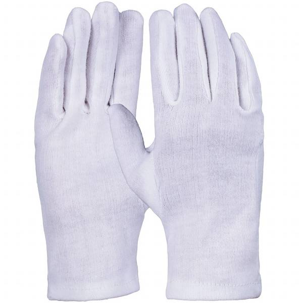 Profit 64015-8 Baumwollhandschuh, Trikot,weiß, Schichtel, gesäumt 8