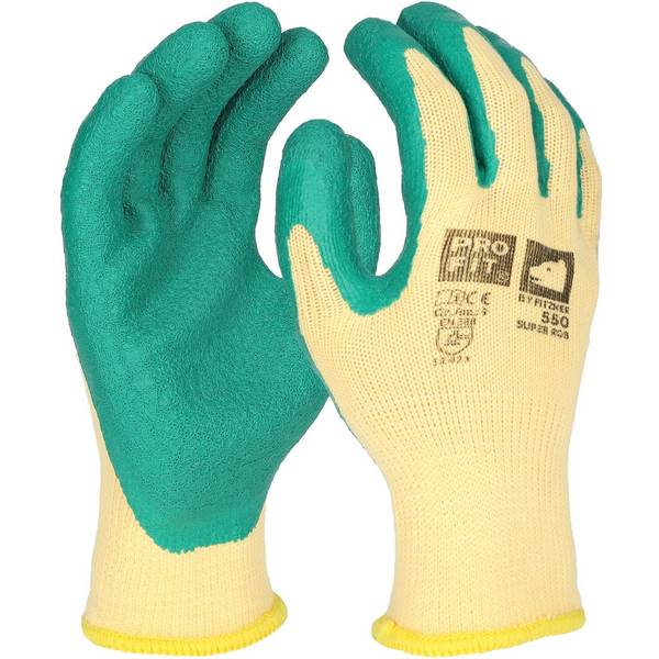 Profit 550-11 Latex Handschuhe, "Sumo",grün 11