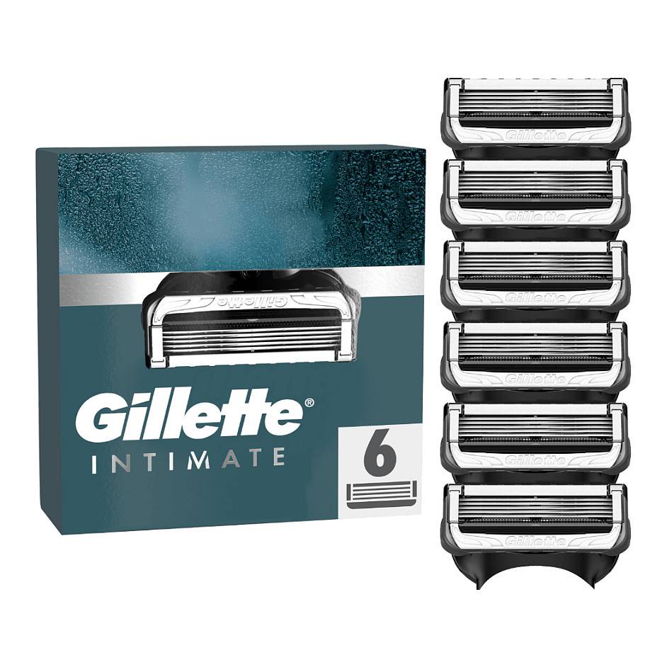 GILLETTE - INTIMATE - Männer - Gillette - Aluminium - Schwarz - 6 Stück(e)-0