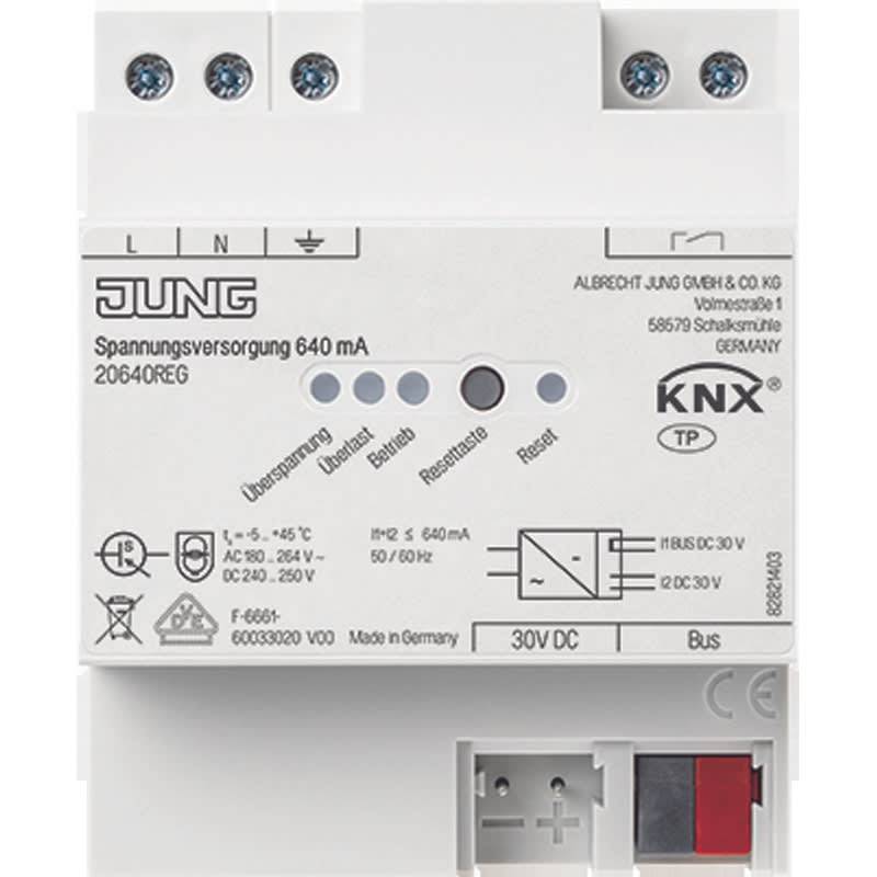 JG 20640REG KNX Spannungsversorgung 640mA-0