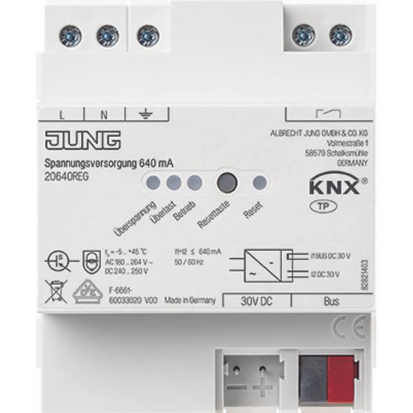 JG 20640REG KNX Spannungsversorgung 640mA