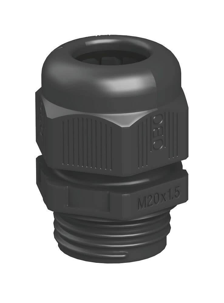 OBO V-TEC/VM/M25X1,5SW Kabelverschraubung M25