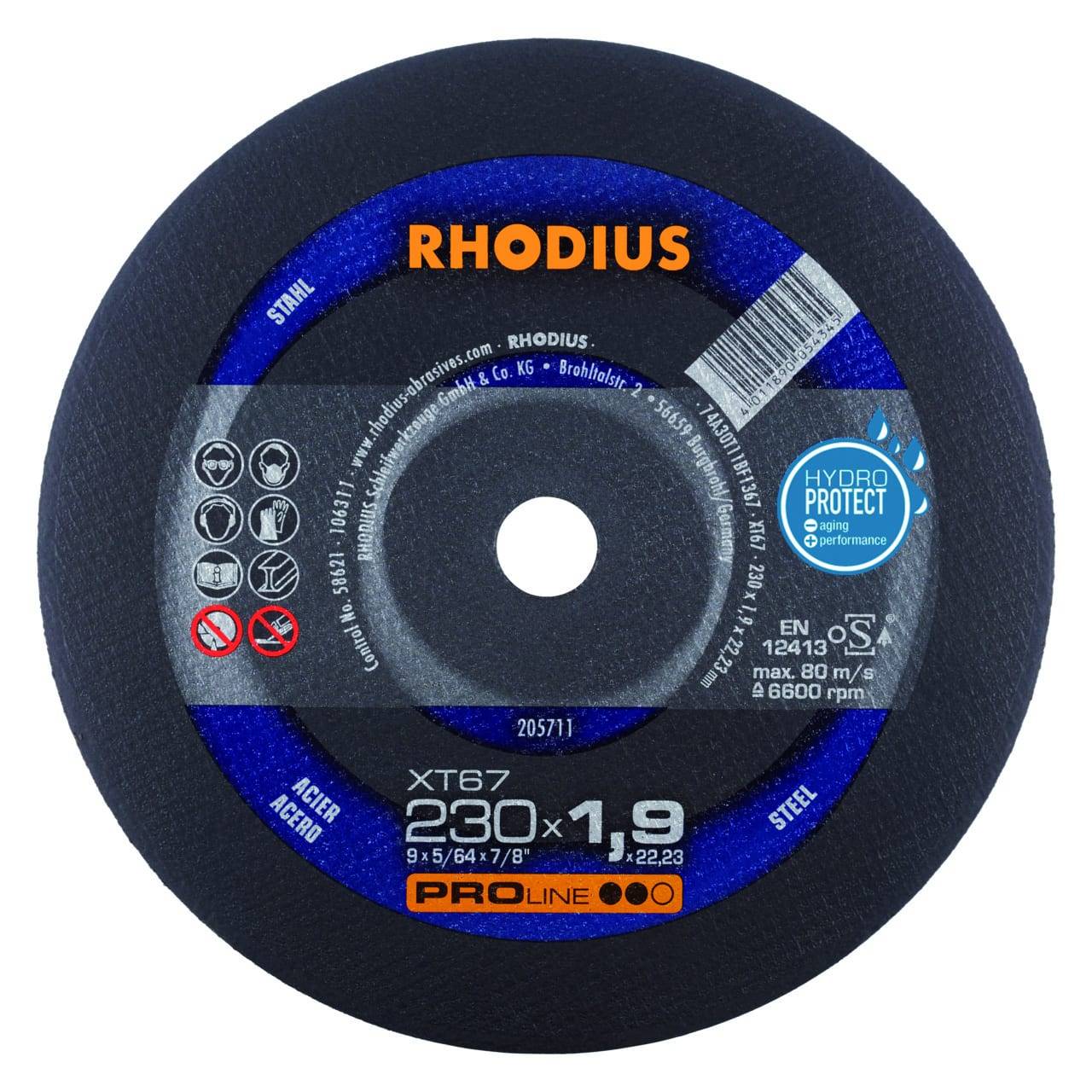 RHOD XT 67 230x1,9x22,23 Trennscheibe Pro blau-0