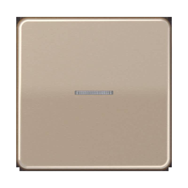 JG CD10911STRFGB KNX RF Taster 1f. Aluminium eloxiert Serie CD gold-bronze-0