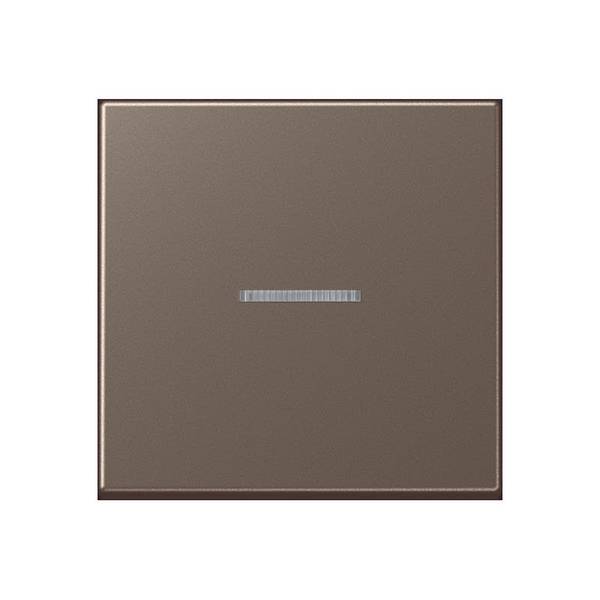 JG A10911STRFMO KNX RF Taster 1f. Duroplast lackiert Serie A mokka