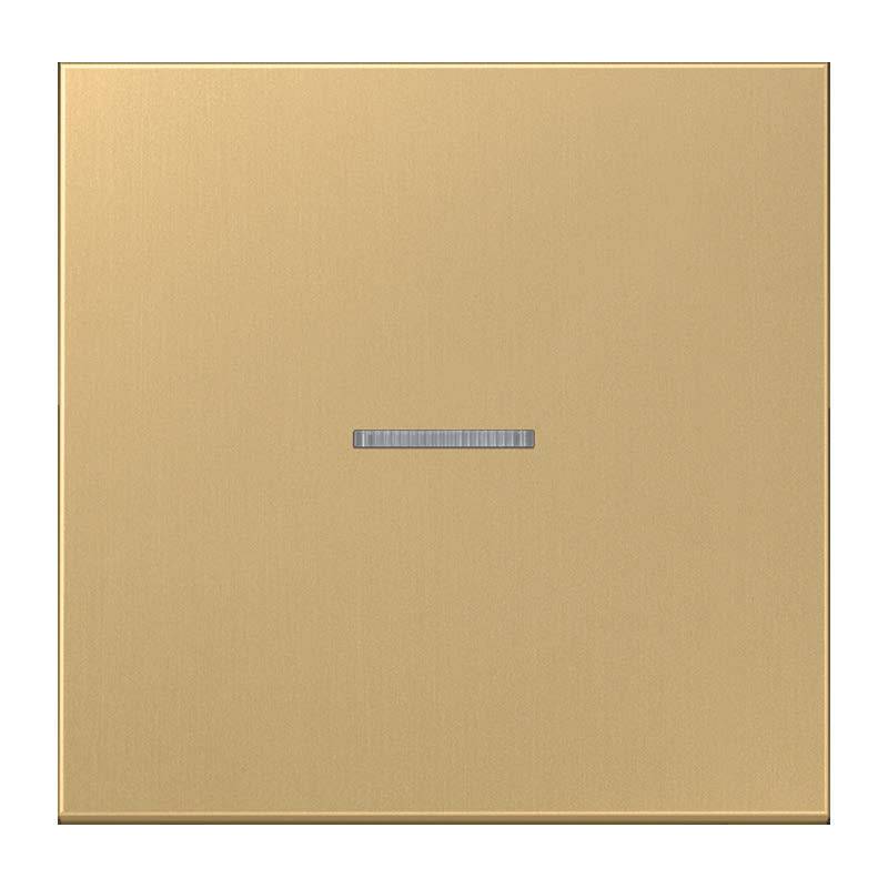 JG ME10911STRFC KNX RF Taster 1f. neutral Messing Serie LS Messing classic-0