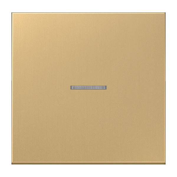 JG ME10911STRFC KNX RF Taster 1f. neutral Messing Serie LS Messing classic
