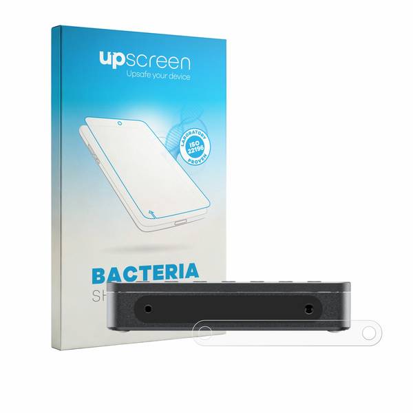 upscreen Schutzfolie für FiiO DM13 BT Antibakterielle Folie Klar Anti-Kratzer