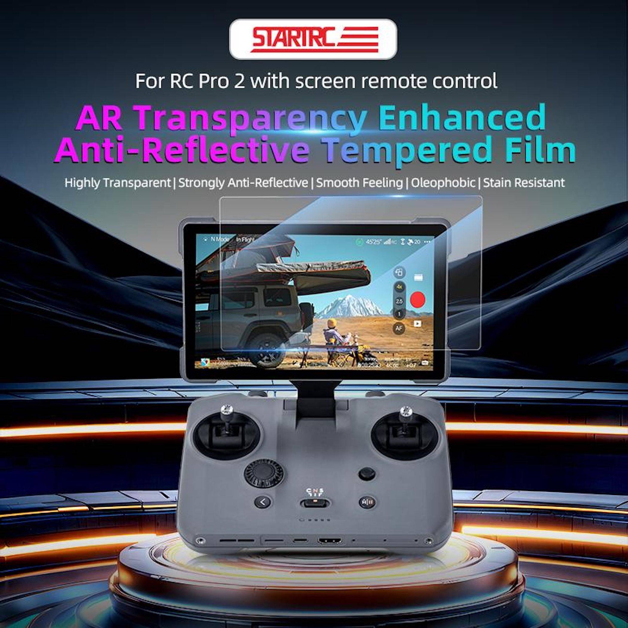 Schutzglas Folie für DJI Mavic 4 Pro / RC Pro 2 Controller Robust Zubehör-1