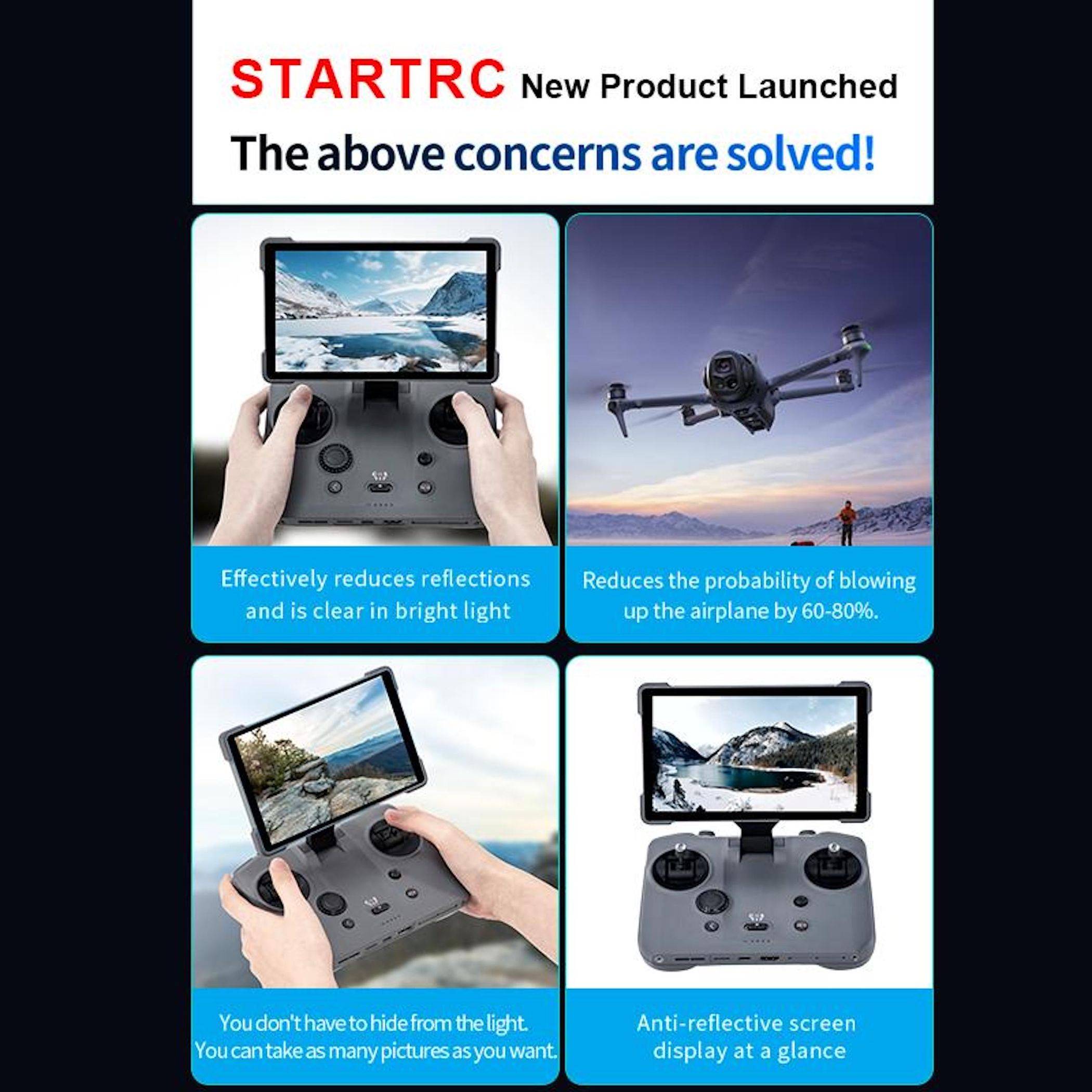 Schutzglas Folie für DJI Mavic 4 Pro / RC Pro 2 Controller Robust Zubehör-4